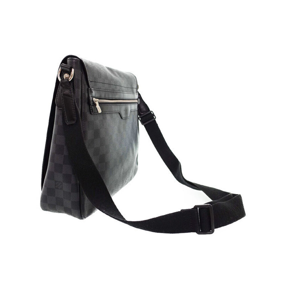 Louis Vuitton Graphite Black Renzo Bag Damier Shoulder